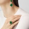 Van Cleef & Arpels. Magic Alhambra earrings, 3 motifs