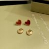 Van Cleef & Arpels. Sweet Alhambra Heart Earrings