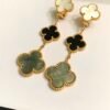 Van Cleef & Arpels. Magic Alhambra earrings, 3 motifs
