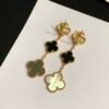 Van Cleef & Arpels. Magic Alhambra earrings, 3 motifs