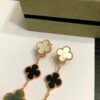 Van Cleef & Arpels. Magic Alhambra earrings, 3 motifs