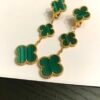 Van Cleef & Arpels. Magic Alhambra earrings, 3 motifs