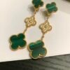 Van Cleef & Arpels. Magic Alhambra earrings, 3 motifs