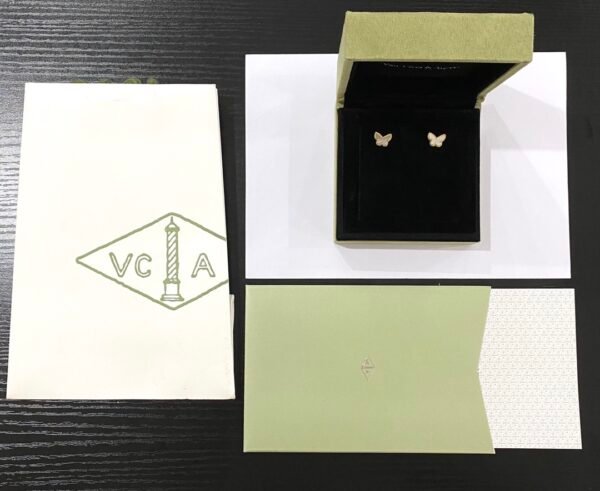 Van Cleef & Arpels. Sweet Butterflies earstuds