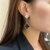 Van Cleef & Arpels. Magic Alhambra earrings. 2 motifs