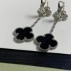 Van Cleef & Arpels. Magic Alhambra earrings. 2 motifs