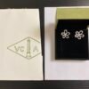 Van Cleef & Arpels. Flowerlace earrings