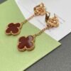Van Cleef & Arpels. Magic Alhambra earrings, 2 motifs