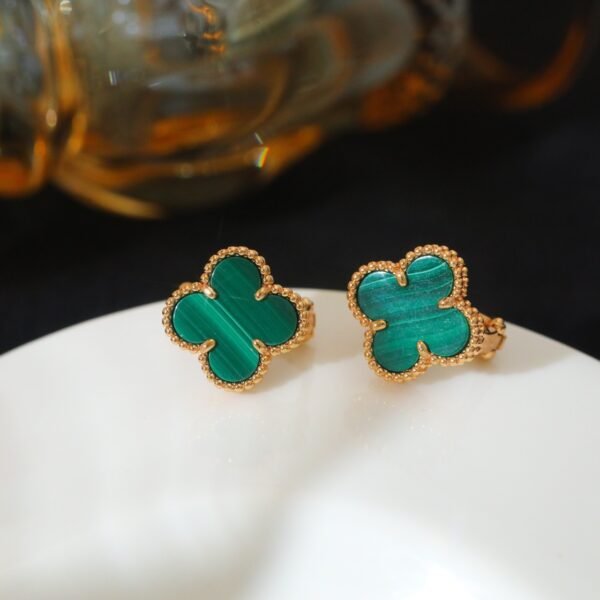 Van Cleef & Arpels. intage Alhambra earrings