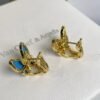 Van Cleef & Arpels. Two Butterfly earrings