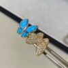 Van Cleef & Arpels. Two Butterfly Between the Finger ring