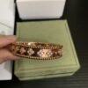 Van Cleef & Arpels. Perlée clovers bracelet, medium model