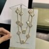 Van Cleef & Arpels. Vintage Alhambra long necklace, 20 motifs
