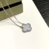 Van Cleef & Arpels. Vintage Alhambra pendant (Chalcedony)