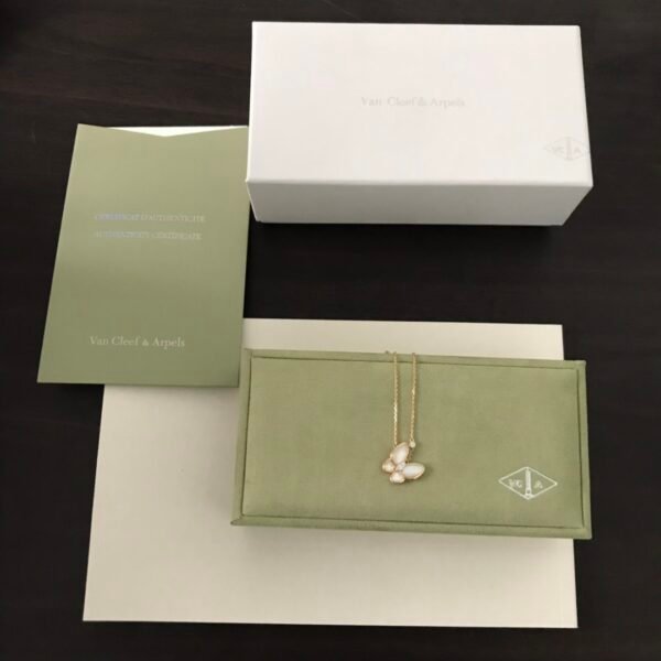 Van Cleef & Arpels. Two Butterfly pendant