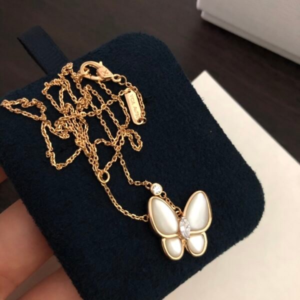 Van Cleef & Arpels. Two Butterfly pendant