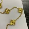 Van Cleef & Arpels. Vintage Alhambra necklace, 10 motifs