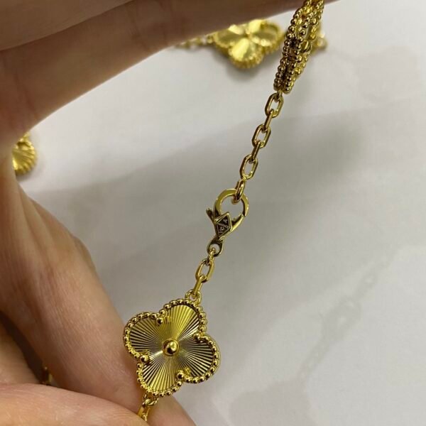 Van Cleef & Arpels. Vintage Alhambra necklace, 10 motifs