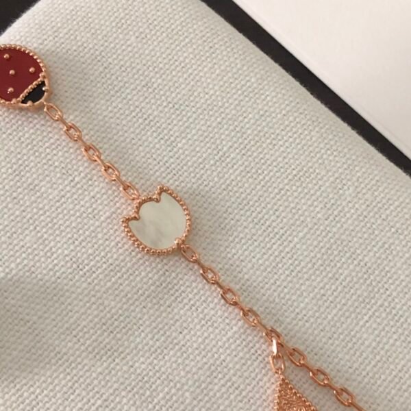 Van Cleef & Arpels. Lucky Spring bracelet, 5 motifs