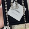 CHANEL. Crystal Long Tassel Earrings