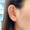 Van Cleef & Arpels. Frivole earrings, mini model