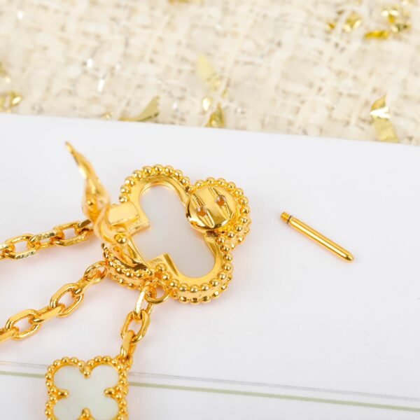 Van Cleef Arpels. Magic Alhambra earrings, 4 motifs