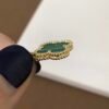 Van Cleef & Arpels. Vintage Alhambra pendant (Malachite)
