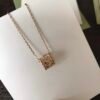 Van Cleef & Arpels. Perlée clovers pendant (Rose Gold)