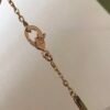 Van Cleef & Arpels. Perlée clovers pendant (Rose Gold)