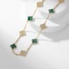 Van Cleef & Arpels. Vintage Alhambra necklace, 10 motifs