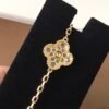 Van Cleef & Arpels. Vintage Alhambra bracelet, 5 motifs