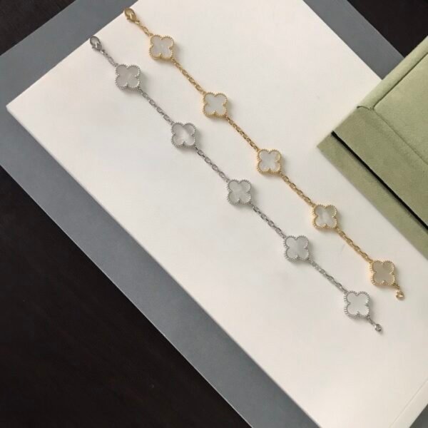 Van Cleef & Arpels. Vintage Alhambra bracelet, 5 motifs