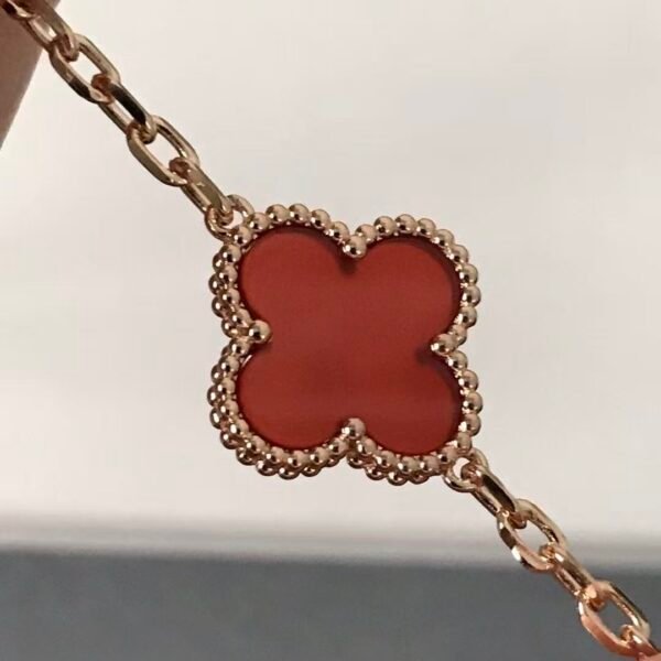 Van Cleef & Arpels. Vintage Alhambra bracelet, 5 motifs