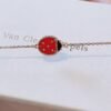 Van Cleef & Arpels. Lucky Spring bracelet, closed wings ladybug