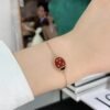 Van Cleef & Arpels. Lucky Spring bracelet, closed wings ladybug