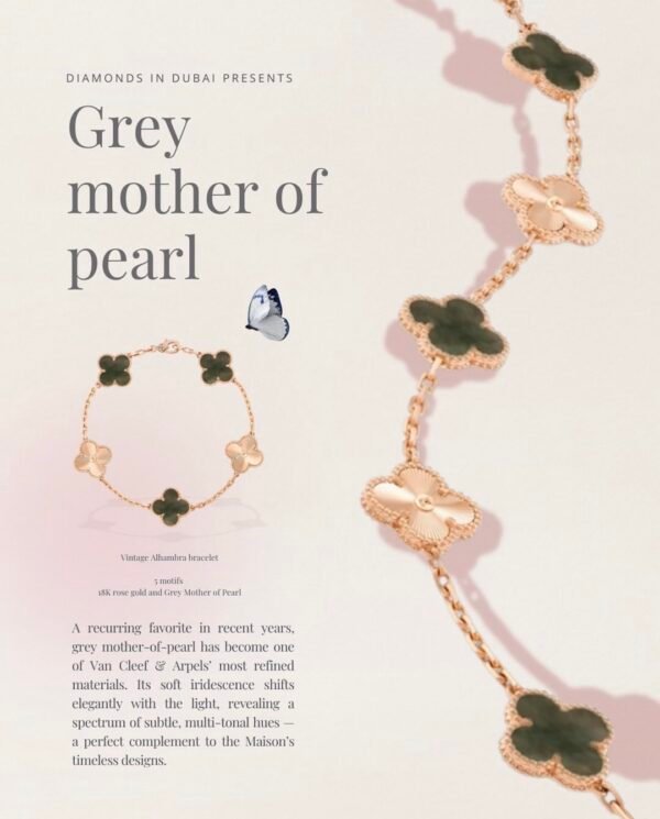 Screenshot Van Cleef & Arpels. Spring Blooms Alhambra 5 motifs