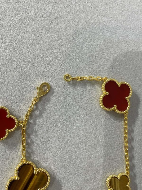 Van Cleef & Arpels. Magic Alhambra bracelet, 5 motifs