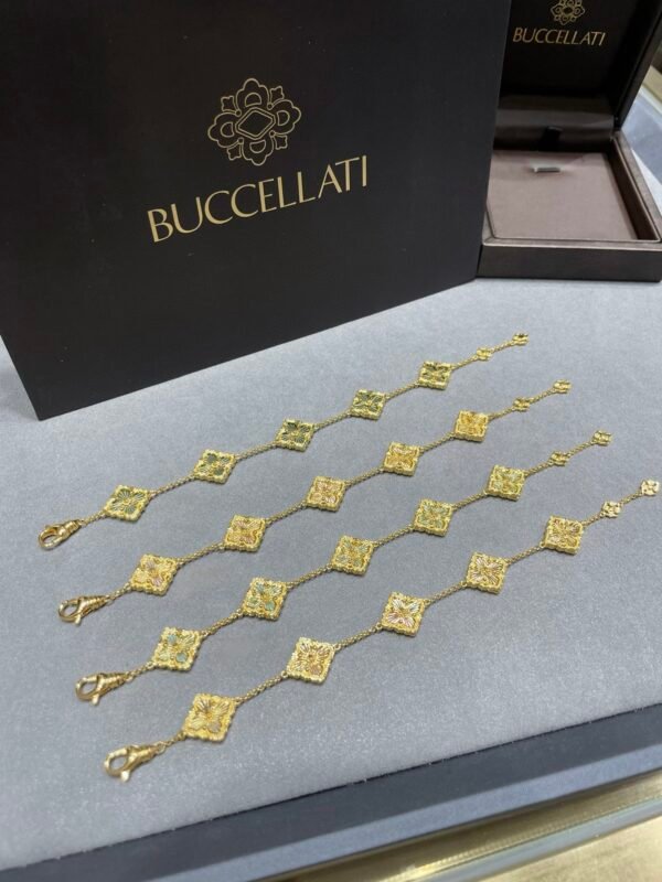 BUCCELLATI. Opera Series Bracelet，5 Motif