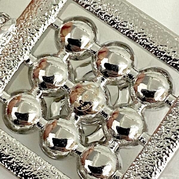 CHANEL. Pavé Diamond & Pearl Perfume Bottle Stud Earrings